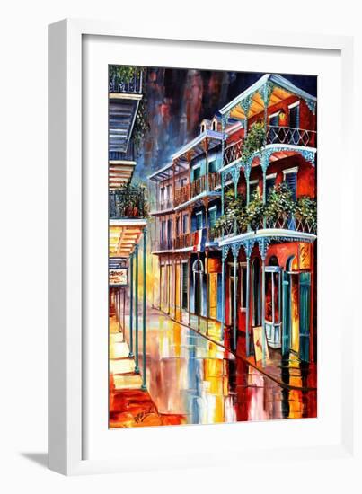 Sparkling French Quarter-Diane Millsap-Framed Premium Giclee Print