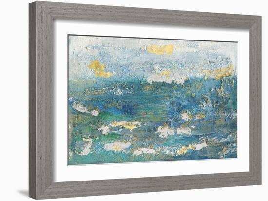 Sparkling Sea I-Lila Bramma-Framed Art Print