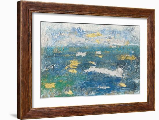 Sparkling Sea II-Lila Bramma-Framed Art Print