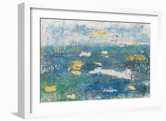 Sparkling Sea II-Lila Bramma-Framed Art Print