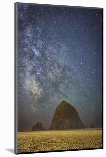 Sparkling Skies Over HaystacK-Don Schwartz-Mounted Art Print