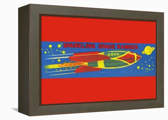 Sparkling Space Ranger-null-Framed Stretched Canvas