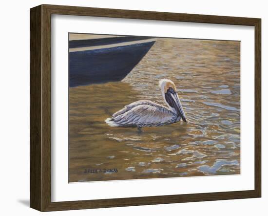 Sparkling Water Pelican-Bruce Dumas-Framed Giclee Print