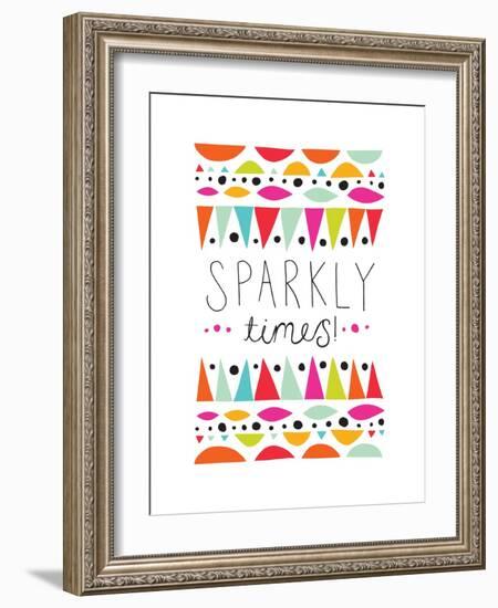 Sparkly Times-Susan Claire-Framed Art Print