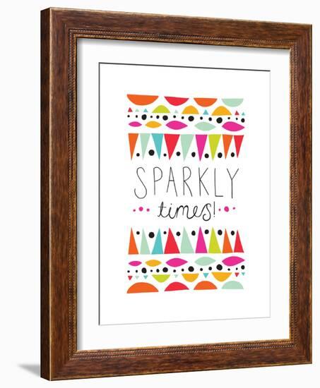 Sparkly Times-Susan Claire-Framed Art Print