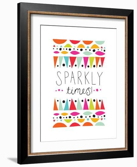 Sparkly Times-Susan Claire-Framed Art Print