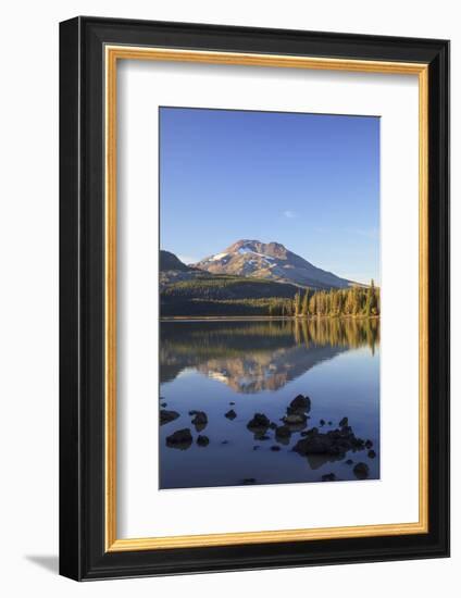 Sparks Lake with Broken Top, Deschutes National Forest Oregon, USA-Jamie & Judy Wild-Framed Photographic Print