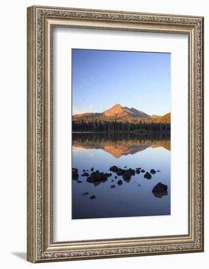 Sparks Lake with Broken Top, Deschutes National Forest Oregon, USA-Jamie & Judy Wild-Framed Photographic Print