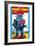 Sparky Robot-null-Framed Premium Giclee Print