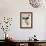 Sparrow on Hydrangea-Koson Ohara-Framed Giclee Print displayed on a wall