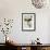 Sparrow on Hydrangea-Koson Ohara-Framed Giclee Print displayed on a wall