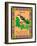 Sparrow Quilt-Mark Frost-Framed Giclee Print