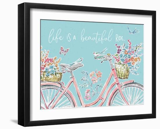 Sparrow Spring III Crop-Daphne Brissonnet-Framed Art Print