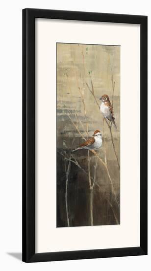 Sparrows at Dusk II-Avery Tillmon-Framed Art Print