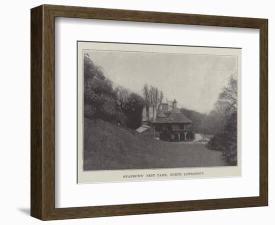 Sparrows' Nest Park, North Lowestoft-null-Framed Giclee Print