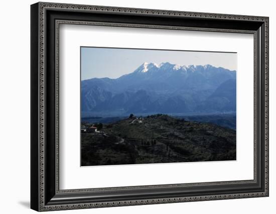 Sparta, Greece and valley of the River Eurotas, with Taiyrtos mountains beyond, c20th century-CM Dixon-Framed Photographic Print