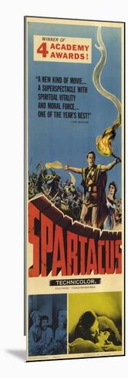 Spartacus, 1960-null-Mounted Art Print