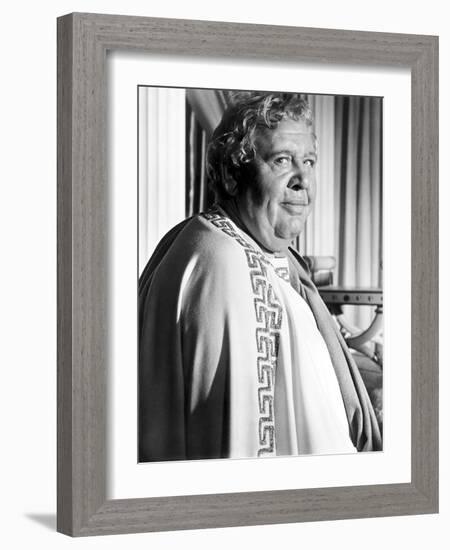 Spartacus by Stanley Kubrik with Charles Laughton, 1960 (b/w photo)-null-Framed Photo