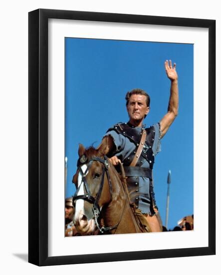 Spartacus, Kirk Douglas, 1960-null-Framed Photo