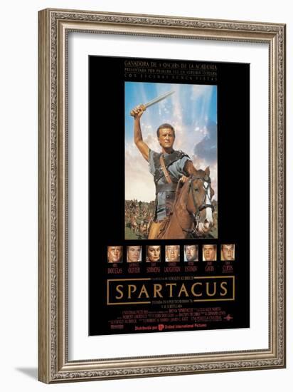 Spartacus: Rebel Against Rome, Directed by Stanley Kubrick, 1960-null-Framed Giclee Print