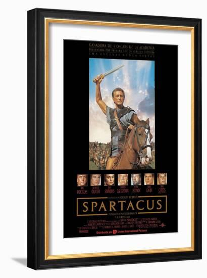 Spartacus: Rebel Against Rome, Directed by Stanley Kubrick, 1960-null-Framed Giclee Print