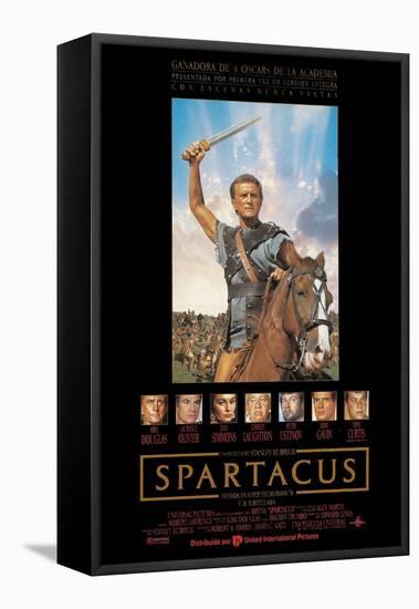 Spartacus: Rebel Against Rome, Directed by Stanley Kubrick, 1960-null-Framed Premier Image Canvas