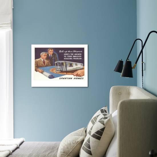 Spartan Trailer Art Print Art Com