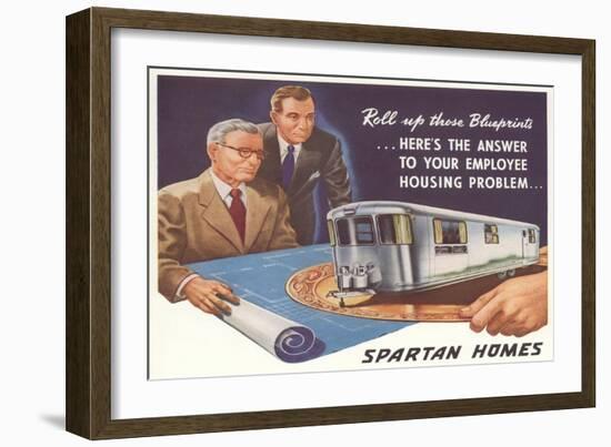 Spartan Trailer-null-Framed Art Print