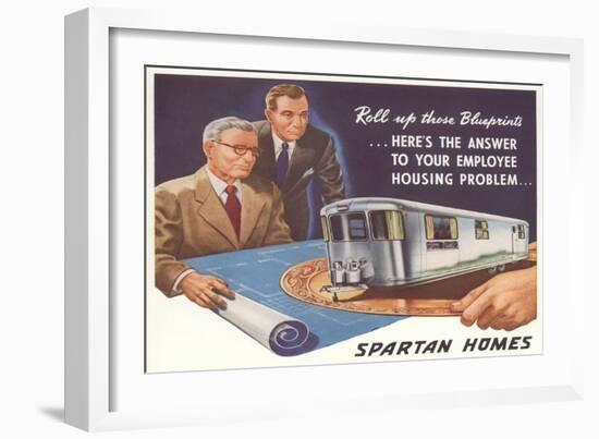 Spartan Trailer-null-Framed Art Print