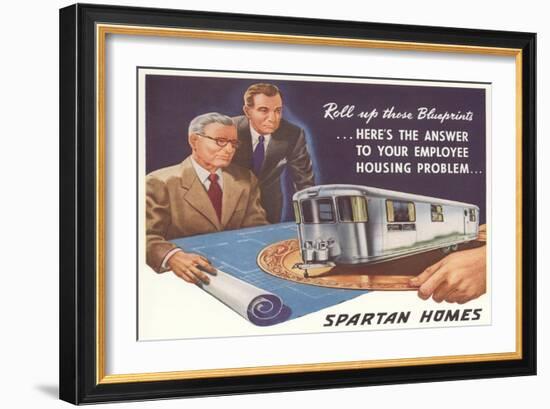 Spartan Trailer-null-Framed Art Print