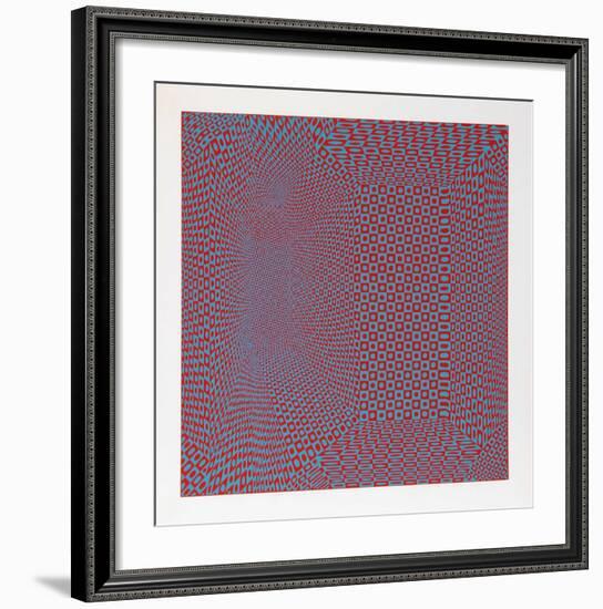 Spatial Concept I-Roy Ahlgren-Framed Limited Edition