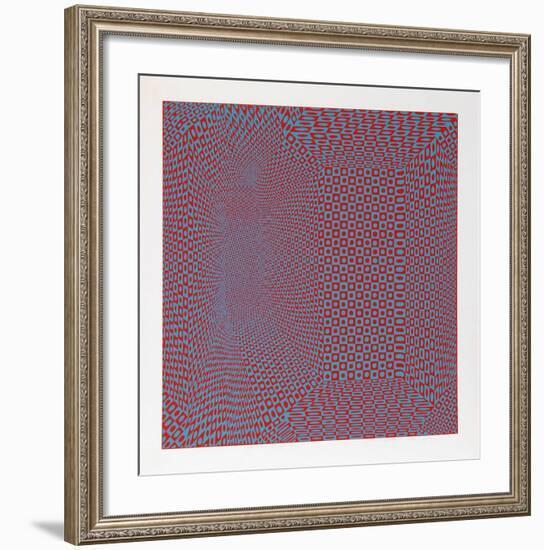 Spatial Concept I-Roy Ahlgren-Framed Limited Edition