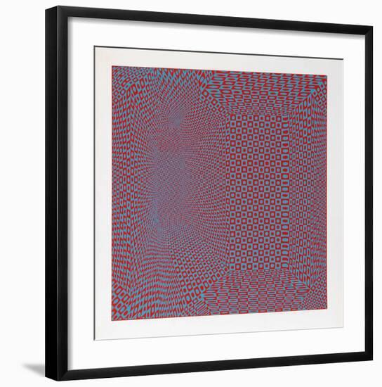 Spatial Concept I-Roy Ahlgren-Framed Limited Edition