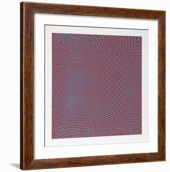 Spatial Concept I-Roy Ahlgren-Framed Limited Edition