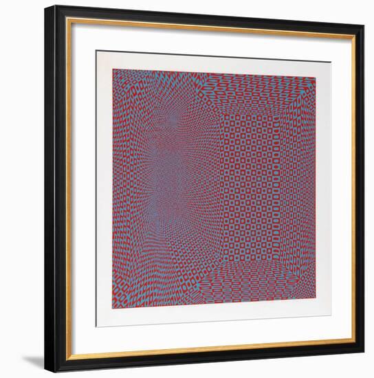Spatial Concept I-Roy Ahlgren-Framed Limited Edition