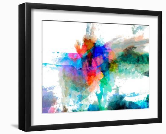 Spatial IV-Michael Tienhaara-Framed Art Print