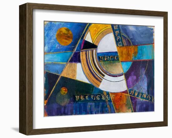 Spatial Navigation, 2011-Margaret Coxall-Framed Giclee Print