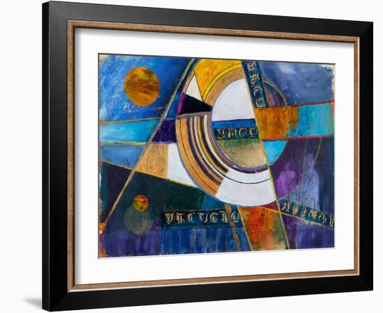 Spatial Navigation, 2011-Margaret Coxall-Framed Giclee Print