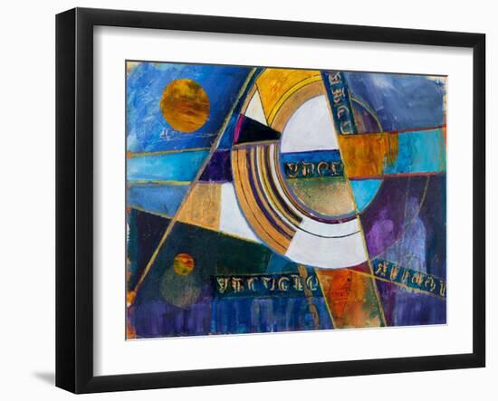 Spatial Navigation, 2011-Margaret Coxall-Framed Giclee Print