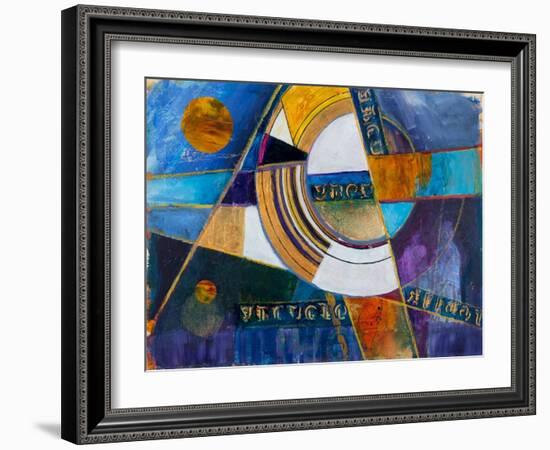 Spatial Navigation, 2011-Margaret Coxall-Framed Giclee Print