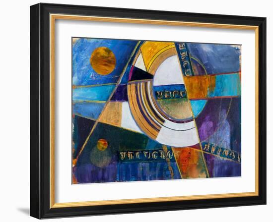 Spatial Navigation, 2011-Margaret Coxall-Framed Giclee Print