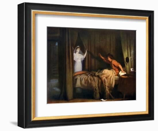 Speak! Speak!, 1895-John Everett Millais-Framed Giclee Print