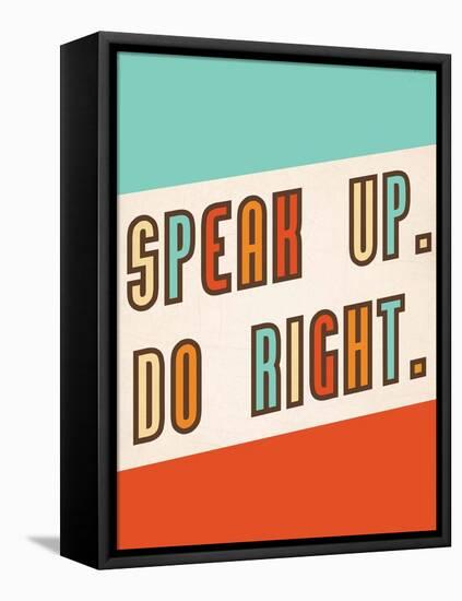 Speak Up-Kindred Sol Collective-Framed Stretched Canvas