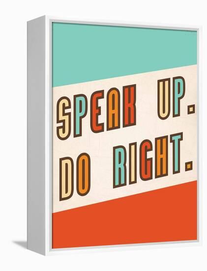 Speak Up-Kindred Sol Collective-Framed Stretched Canvas