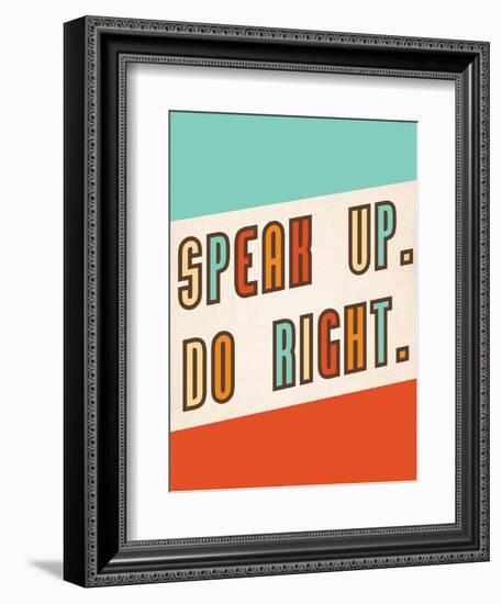 Speak Up-Kindred Sol Collective-Framed Art Print