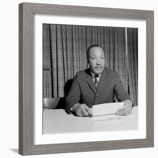 Speaks of Demonstrations-Pugh-Framed Photographic Print