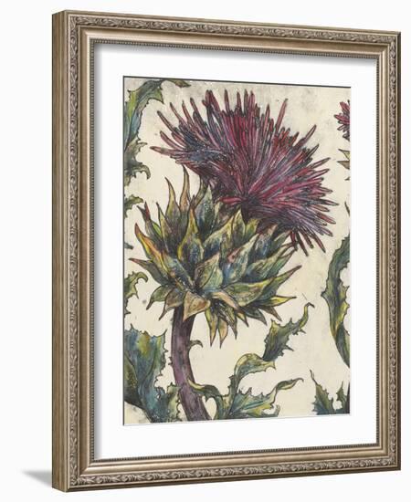 Spear Thistle - Gauche-Vicky Oldfield-Framed Giclee Print