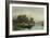 Spearing Fish from a Canoe-Seth Eastman-Framed Giclee Print