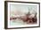 Spearing Fish in Winter-Seth Eastman-Framed Giclee Print