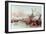 Spearing Fish in Winter-Seth Eastman-Framed Giclee Print